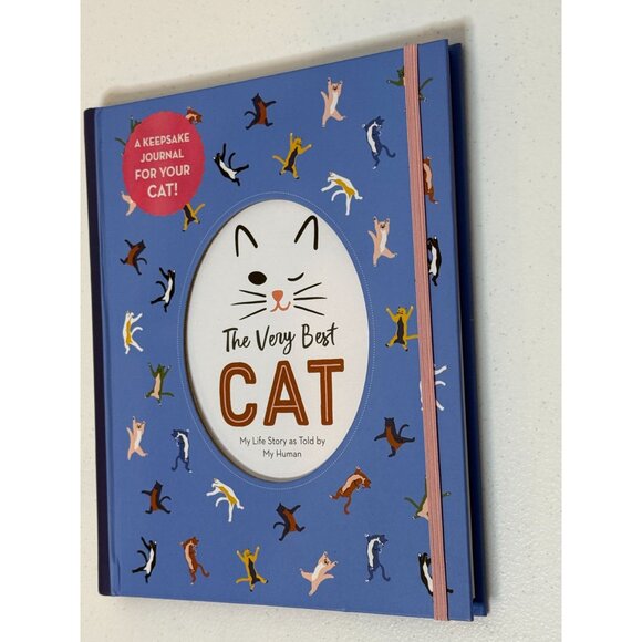 The Very Best Cat Keepsake Journal Memory Book Pet Owner Gift - Picture 2 of 3